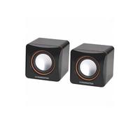 Système de haut-parleurs - MANHATTAN - 2600 Series - 50 Watts - Filaire - Noir