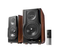 Edifier S3000MKII - Haut-parleur - pour la télévision - canal 2.0 - sans fil - Bluetooth - Contrôlé par application - 256 Watt (Totale) - 2 voies - brun
