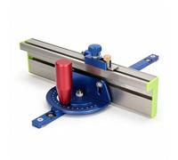 Système de jauge à onglets pour scie à table, précis à long terme utilisant une jauge à onglets fiable en alliage d'aluminium pour le travail du bois