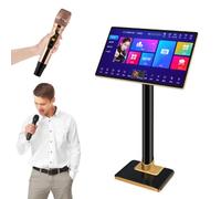 Système De Karaoké Professionnel - 2 Microphones De Réverbération DSP, 500 Go À 8 To,demande De Chanson Mobile/application Et Commande Vocale, Lecture En Ligne Par Application | For La Maison(2T)