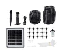 Système de kit d'irrigation à goutte à goutte à goutte à goutte intelligent Smart DIY Système d'arrosage solaire avec une minuterie pour le jardin Balconie ABS PVC 2000mAh