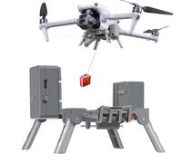 Système de lanceur Airdrop compatible avec DJI Air 3S/Air 3 Lanceur Transport Delivery Dispositif de chute à dégagement rapide, kit de lanceur de train d'atterrissage pliable, accessoires pour drone