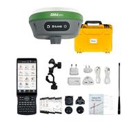 Système de levé RTK GNSS SMA26 Pro (Rover) avec Terminal Portable, récepteur GNSS, Compensation d'inclinaison, connectivité 4G/WiFi/Bluetooth et Indice de Protection IP67 ; idéal pour topographiques