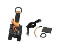 Système de libération de plateaux de drone 1PC avec rotation à 360 degrés 9G SERVO numérique 3-7,2 V Sangle de fixation pour le transport du plan compatible avec les modèles d'aéronefs RC(Orange)