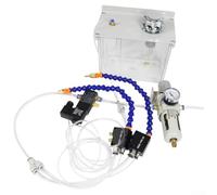 Système de lubrification de refroidissement Pulvérisateur de brouillard 3L avec buses de pulvérisation YS-BPV-3000, électrovanne et régulateur de filtre à air pour fraiseuses CNC, tours, ponceuses