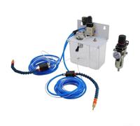 Système de lubrification par brume d'air pour fraisage et gravure - Volume réglable - Buse de pulvérisation CNC - Kit de refroidissement pour eau, huile, kérosène - 2,45 kg (24 V)