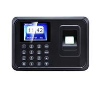 Système de machine biométrique présence d'empreintes digitales Clavier d'employé Enregistreur d'horloge pointage électrique Gestion des données USB,Solution de bureau robuste(A01 Attendance)