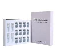 Système de micro-perfusion de Seranova pour le visage, micro-aiguille kit de perfusion se resserrant la peau, sérum de soins de la peau le resserrement et le visage et le cou contient (C)