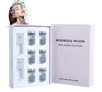 Système de micro-perfusion de Seranova pour le visage, micro-aiguille kit de perfusion se resserrant la peau, sérum de soins de la peau le resserrement et le visage et le cou contient (B)