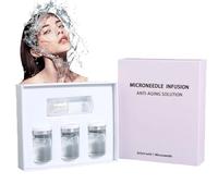 Système de micro-perfusion de Seranova pour le visage, micro-aiguille kit de perfusion se resserrant la peau, sérum de soins de la peau le resserrement et le visage et le cou contient (A)