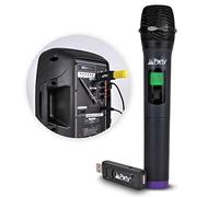 Système de microphone à main sans fil avec écran digital UHF via USB