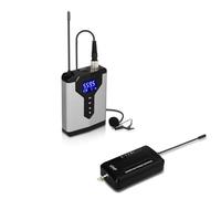 Système De Microphone À Revers Lavalier Sans Fil, Mini Micro De Coiffe De Tête Avec Émetteur For Enseignant Journaliste(Q6)