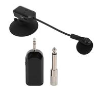 Système de Microphone pour Saxophone 2,4 G, Microphone pour Instruments sans Fil UHF - À Clipser, Portée de 40 M, émetteur-récepteur sans Fil pour Guitare, Violon, Accordéon,