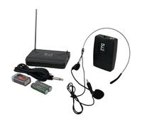 Système de microphone radio à bande NJS NJS220 VHF, 174,1 MHz