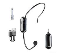 Système de microphone sans fil avec bandeau amovible et design ergonomique pour un port confortable pendant les cours