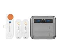 Microphone Comica Système de microphone sans fil Vimo S Lightning Blanc