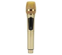 Système de Microphone sans Fil, Microphone à Main Dynamique sans Fil UHF, Micro Professionnel Rechargeable pour la Maison karaoké Réunion Fête église DJ Mariage Maison KTV