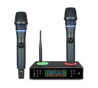 INF Système de microphone sans fil professionnel avec anti-larsen