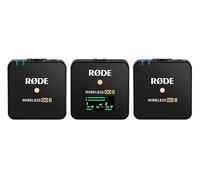 Système de microphone sans fil Rode Wireless Go II Noir