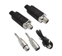 Système de microphone sans fil UHF avec contrôle de gain XLR