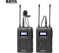 Système de microphone sans fil UHF BOYA BY-WM8 Pro-K1 (1 émetteur + 1 récepteur) Écran LCD en mode mono / stéréo à 48 canaux Gamme effective 100M pour appareils photo reflex Canon Nikon Sony G