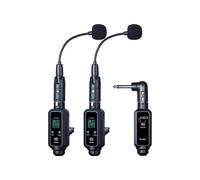 Système de Microphone Sans Fil UHF pour Saxophone, Instruments à Pince, Microphone Radio Professionnel pour Performances sur Scène A