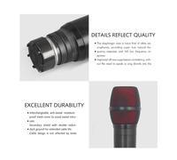 Système de microphones sans fil doubles portables VHF/UHF pour home cinéma