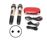 Système de mixage karaoké sans fil avec son Bluetooth et affichage des paroles pour les passionnés de karaoké, microphones sans fil à longue