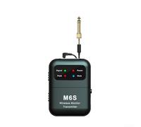 Système de moniteur intra-auriculaire sans fil 2,4 GHz rechargeable, commutateur stéréo M6S retour écoute pour musiciens scène