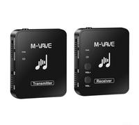 Système de moniteur intra-auriculaire sans fil, émetteur et récepteur rechargeable avec interrupteur stéréo/mono, faible latence ≤ 12 ms pour musiciens, scène, surveillance en direct (1 lot)