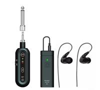 Système de moniteur sans fil UHF, surveillance intra-auriculaire professionnelle avec appariement automatique de 50 m de portée pour spectacles sur scène, spectacles en direct