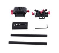 Système de Montage de Rail pour Appareil Photo Reflex numérique, kit de Base Universel à dégagement Rapide, Pince de Montage avec Support à Double Tige de 15 mm, Support