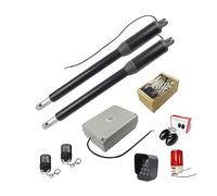 Système de moteur solaire 200 Kg, porte automatique AC220V/AC110V, actionneur pilote battante, ouvre-porte parfait Residentiële oprit(KIT7)