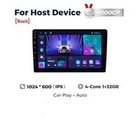 Système de Navigation Automobile Lecteur multimédia Universel Compatible Android Auto pour Volkswagen pour Nissan pour Hyundai pour Kia pour Toyota pour Honda(7M100S-9)