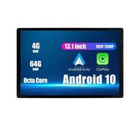 Système de Navigation Automobile Système de Navigation stéréo multimédia pour Mitsubishi pour Outlander 2016-2021(13.1" Octa Core 4G+64G Black)