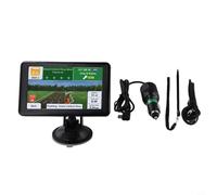 Système de navigation GPS de 5 pouces 8 Go ROM 128 Mo pour voiture camion avec cartes du Royaume-Uni Affichage HD Lecteur audio vidéo Transmission FM Carte TF
