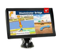 Système de Navigation Navigateur GPS à écran Tactile de 9 Pouces pour Voiture,Camping-Car et Camion:mises Jour pour Vitesse alertes trafic