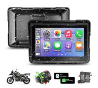 Système de Navigation pour BMW R1200 GS Compatible CarPlay Android Auto | Lecteur à écran tactile 7 pouces avec commande vocale 1000 nits, Wi-Fi 5 GHz, Bluetooth, capteur de luminosité Voice control
