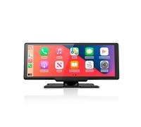 Système de Navigation vidéo par Satellite monté su Adaptateur CarPlay sans Fil avec Lecteur Radio Bluetooth et Emplacement pour Carte TF