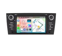 Système de Navigation vidéo par Satellite monté su Autoradio 2 DIN Android Compatible CarPlay pour BMW Série 3 E90 2005-2012 avec MirrorLink Bluetooth GPS Radio FM récepteur RDS(1G 32G)