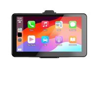 Système de Navigation vidéo par Satellite monté su Autoradio Portable 9 Pouces Compatible pour Apple CarPlay et Android Auto avec caméra embarquée 4K Navigation GPS(Rc18)