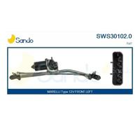 Système De Nettoyage Des Vitres Sando SWS30102.0 pour Fiat Avant