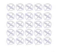 Système de nivellement avec entretoises et cales en plastique réutilisables pour carrelage de sol et mur, kit d'installation de carreaux grand format, aligneur (blanc 1 mm)