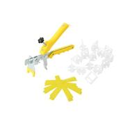 vidaXL Système de nivellement de carrelage 500 cales 2500 clips 2 mm