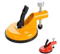 Système de nivellement de carrelage, outil de fixation des espaces au sol, ventouse sous vide améliorée, utilisé pour le carrelage, le marbre, le verre, etc. (jaune) (1 pièce)