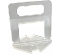 Système de nivellement pour carrelage Clips 1 0 mm Set 100 pièces Aide à la pose Aide au montage