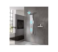 Système de panneau de douche acier inoxydable incurvé 142370