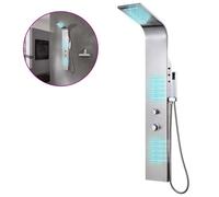 Système de panneau de douche Acier inoxydable incurvé