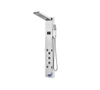 VEVOR Système de panneau de douche – 6 modes, écran LED, pluie & cascade, 5 jets