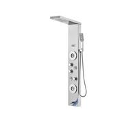 Système de Panneau de Douche en Murale Avec 6 Modes et Buses Anti-obstruction